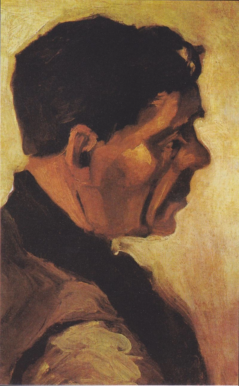  269-Vincent van Gogh-Testa di un uomo - Kröller-Müller Museum, Otterlo 